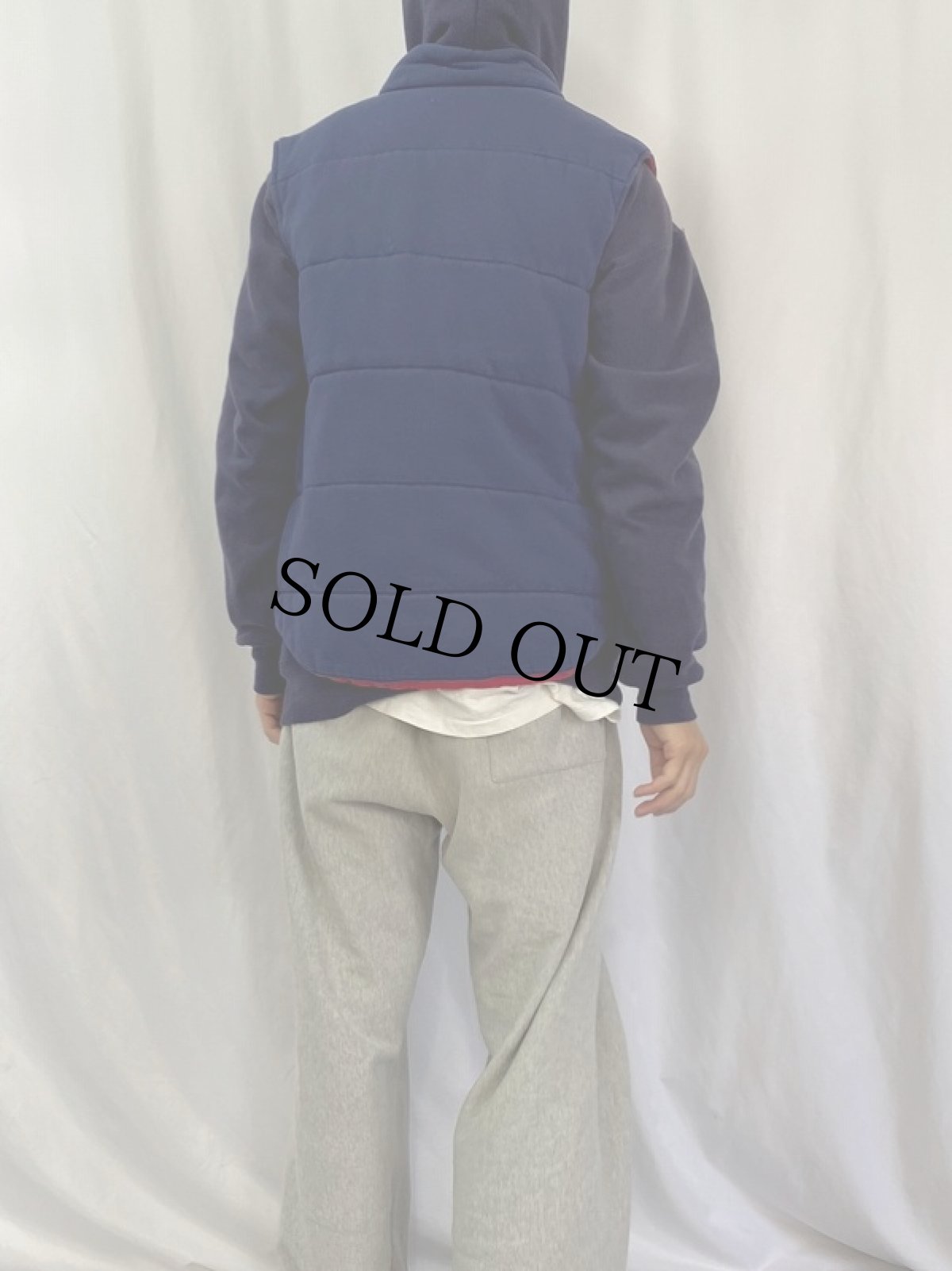 画像4: POLO Ralph Lauren ネイティブ柄 中綿コットンベスト M (4)