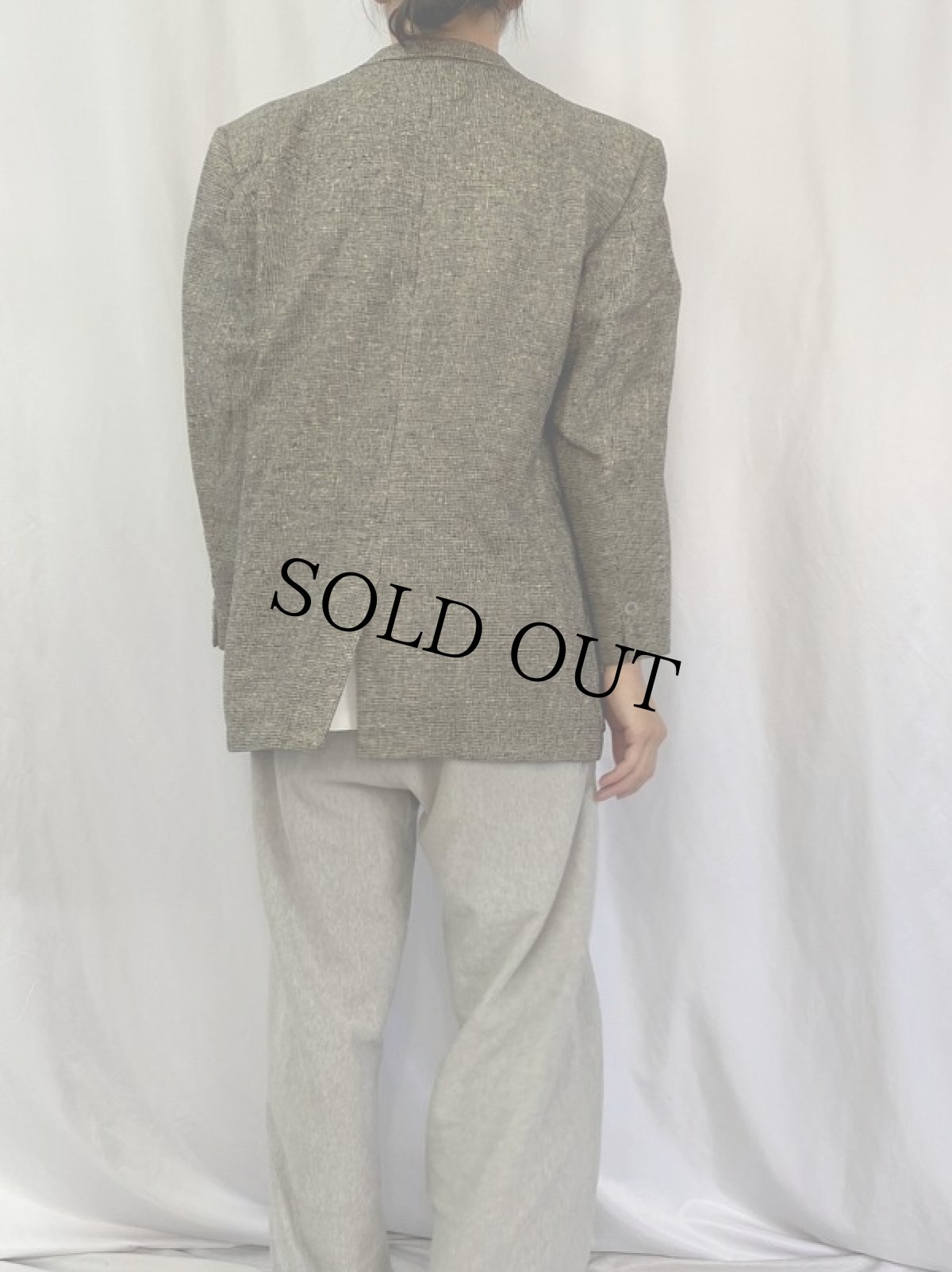 画像4: 60's ツウィード テーラードジャケット (4)