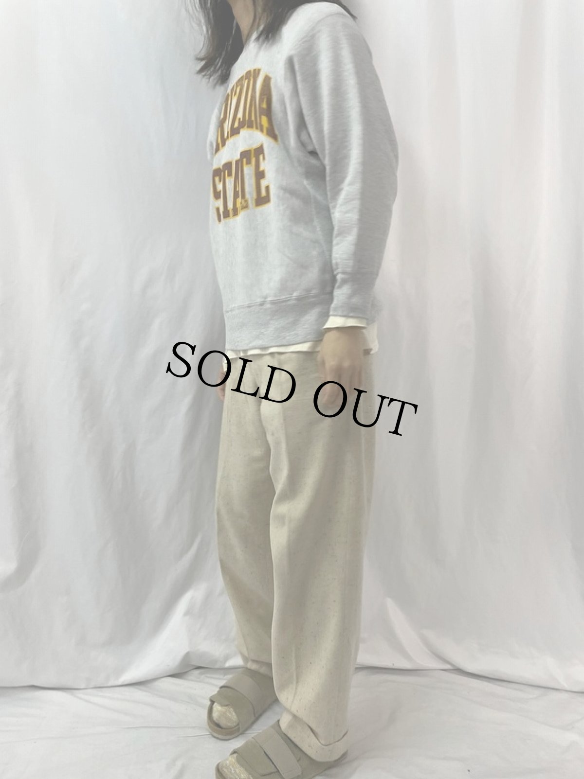 画像3: 80's Champion REVERSE WEAVE USA製 トリコタグ "ARIZONA STATE" L (3)