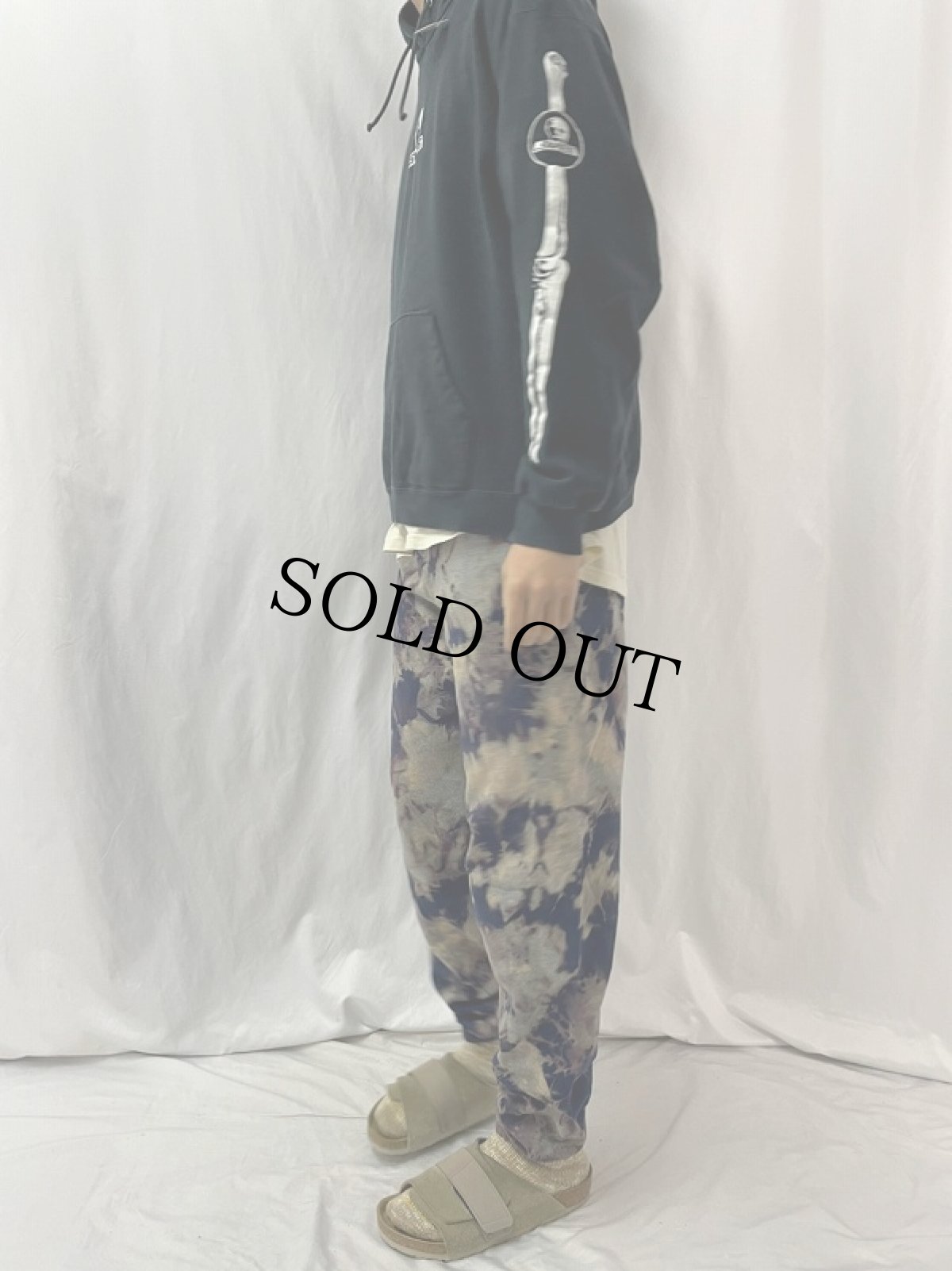 画像4: SKULL SKATES ロゴプリントスウェットフーディー L (4)