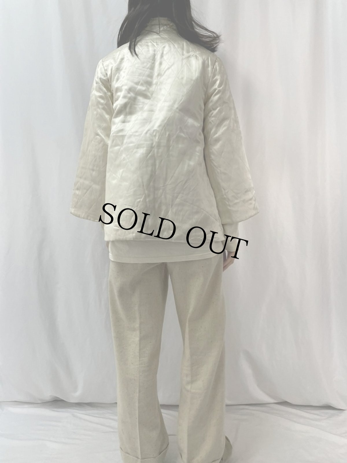 画像4: 60〜70's 龍刺繍 キルティングチャイナジャケット (4)