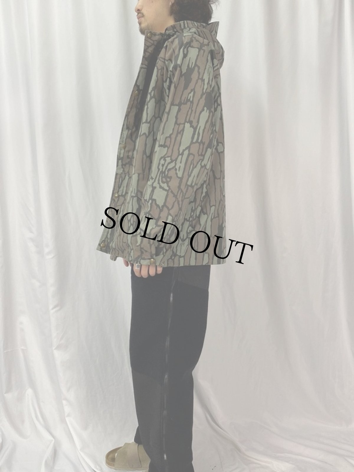 画像3: 90's Cabelas USA製 "TREBARK" カモ柄 GORE-TEX ナイロンジャケット XL (3)