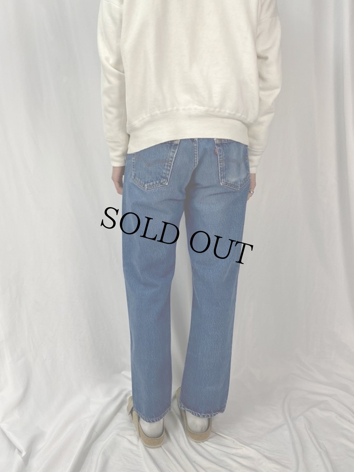 画像4: 80's Levi's 501 USA製 デニムパンツ W32 (4)