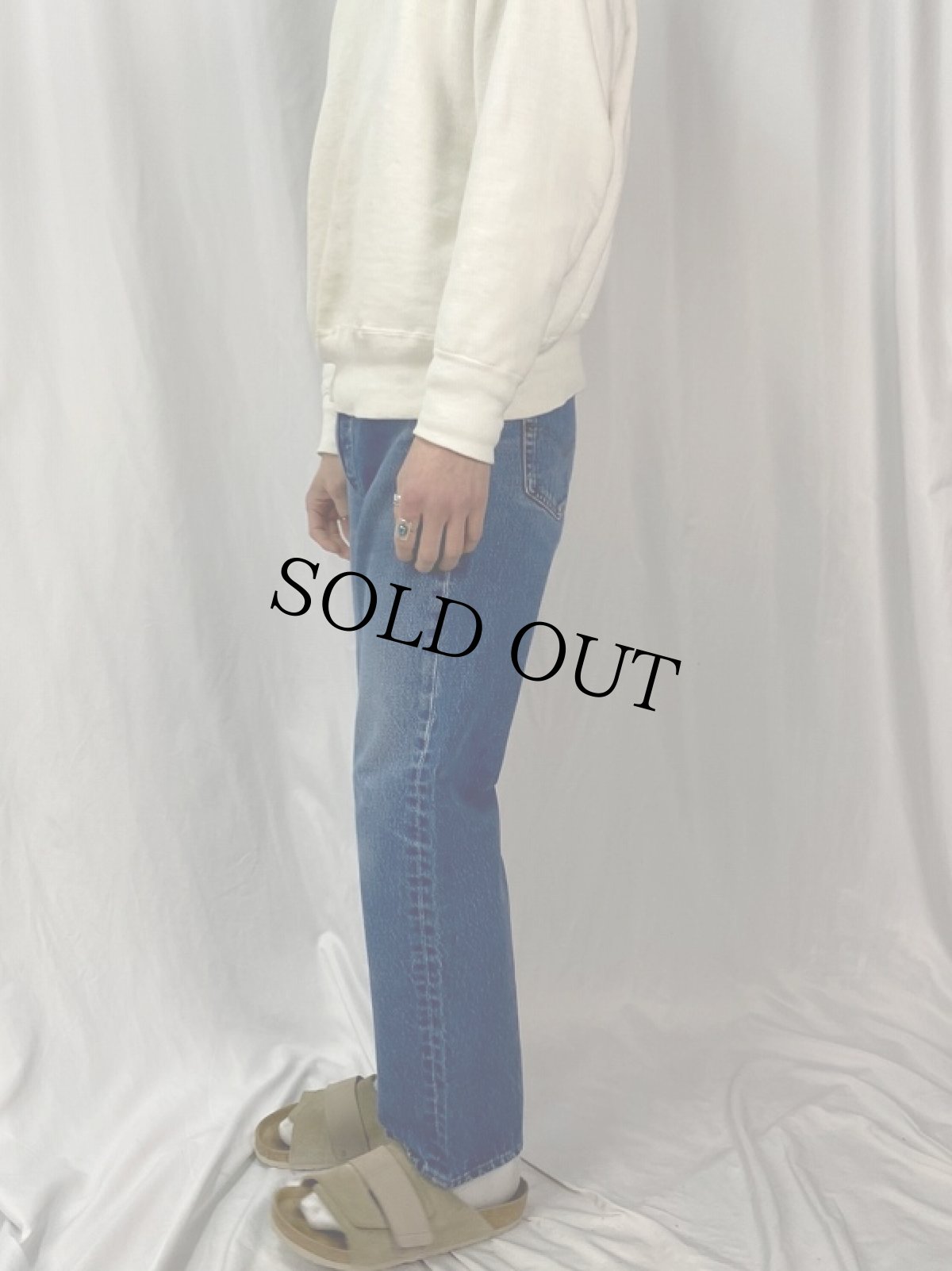 画像3: 80's Levi's 501 USA製 デニムパンツ W32 (3)