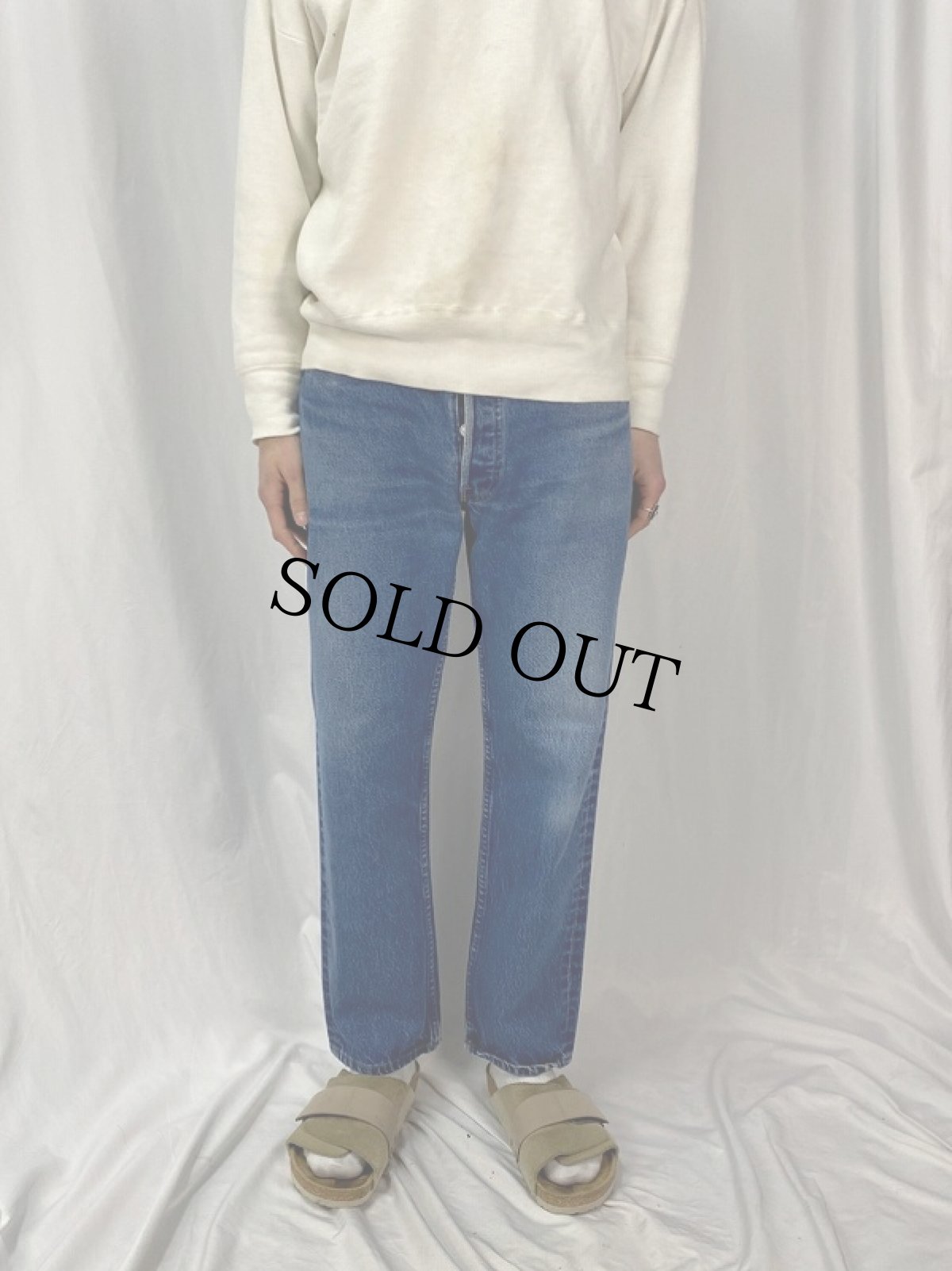 画像2: 80's Levi's 501 USA製 デニムパンツ W32 (2)