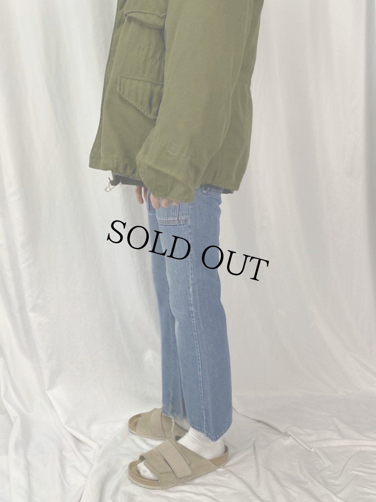 画像7: 70's JCPenney "RANCHCRAFT" デニムブッシュパンツ W28 (7)