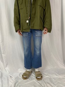 画像6: 70's JCPenney "RANCHCRAFT" デニムブッシュパンツ W28 (6)