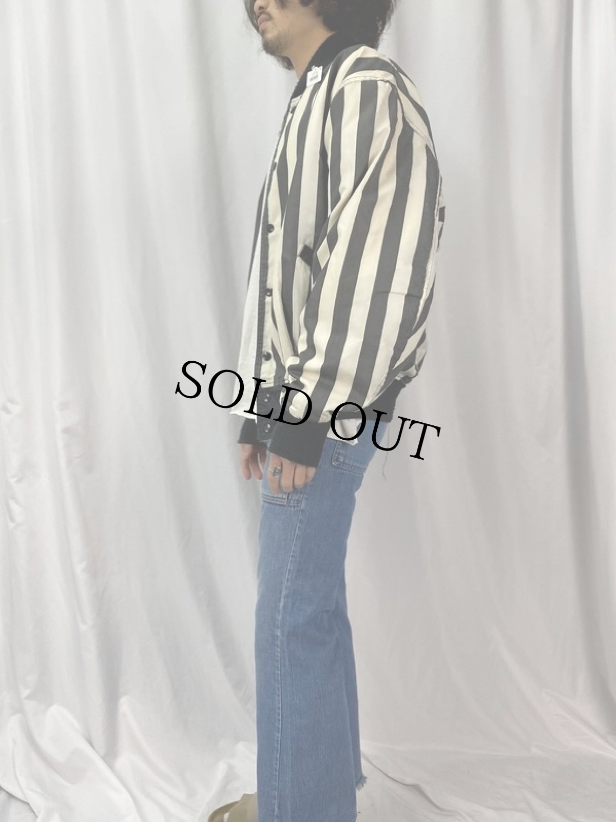 画像4: 60's BUTWIN リバーシブル レフリージャケット XL (4)