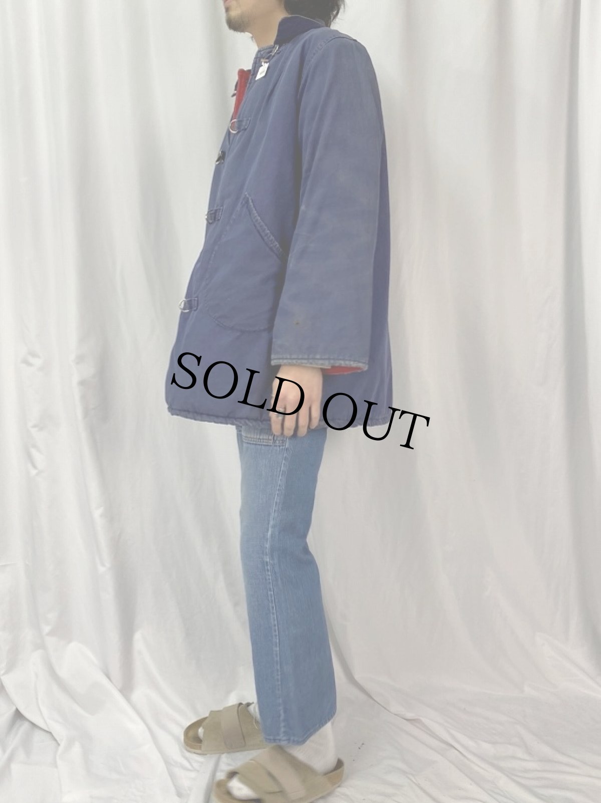 画像3: 60's Amco Of Norvelt キルティングライナー ファイヤーマンジャケット (3)