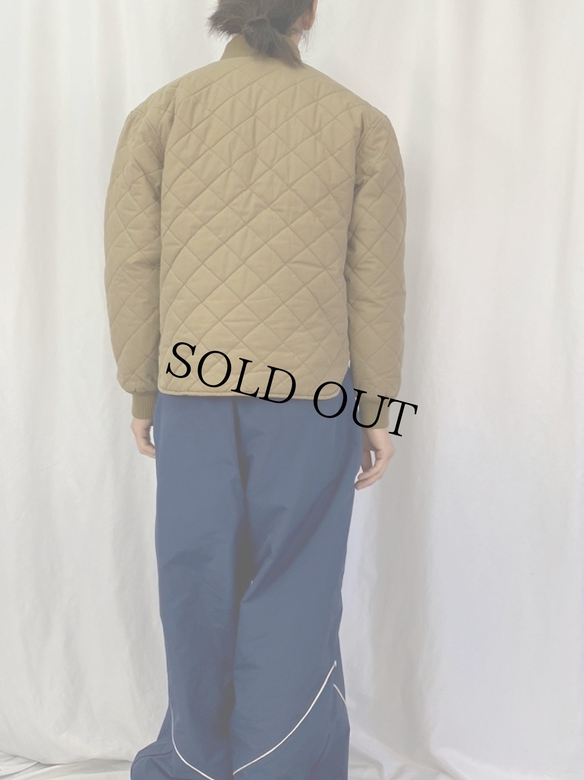 画像4: 90's POLO Ralph Lauren 中綿入りキルティングジャケット L (4)