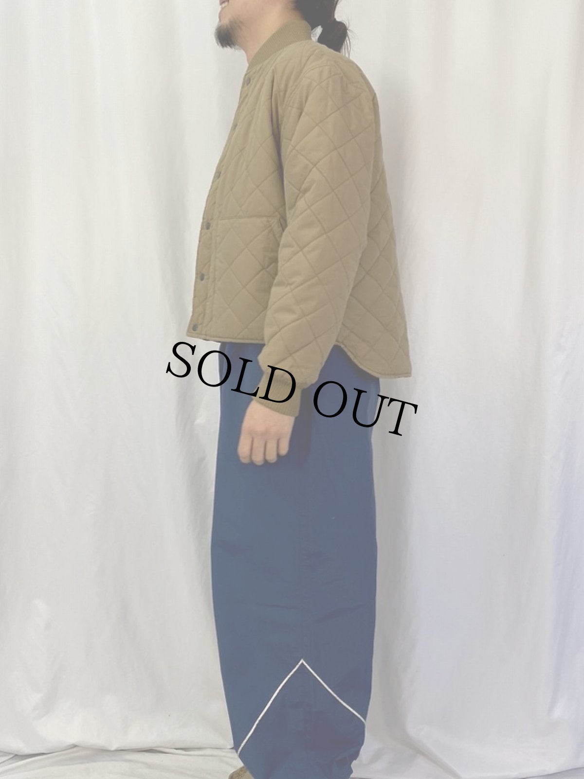 画像3: 90's POLO Ralph Lauren 中綿入りキルティングジャケット L (3)