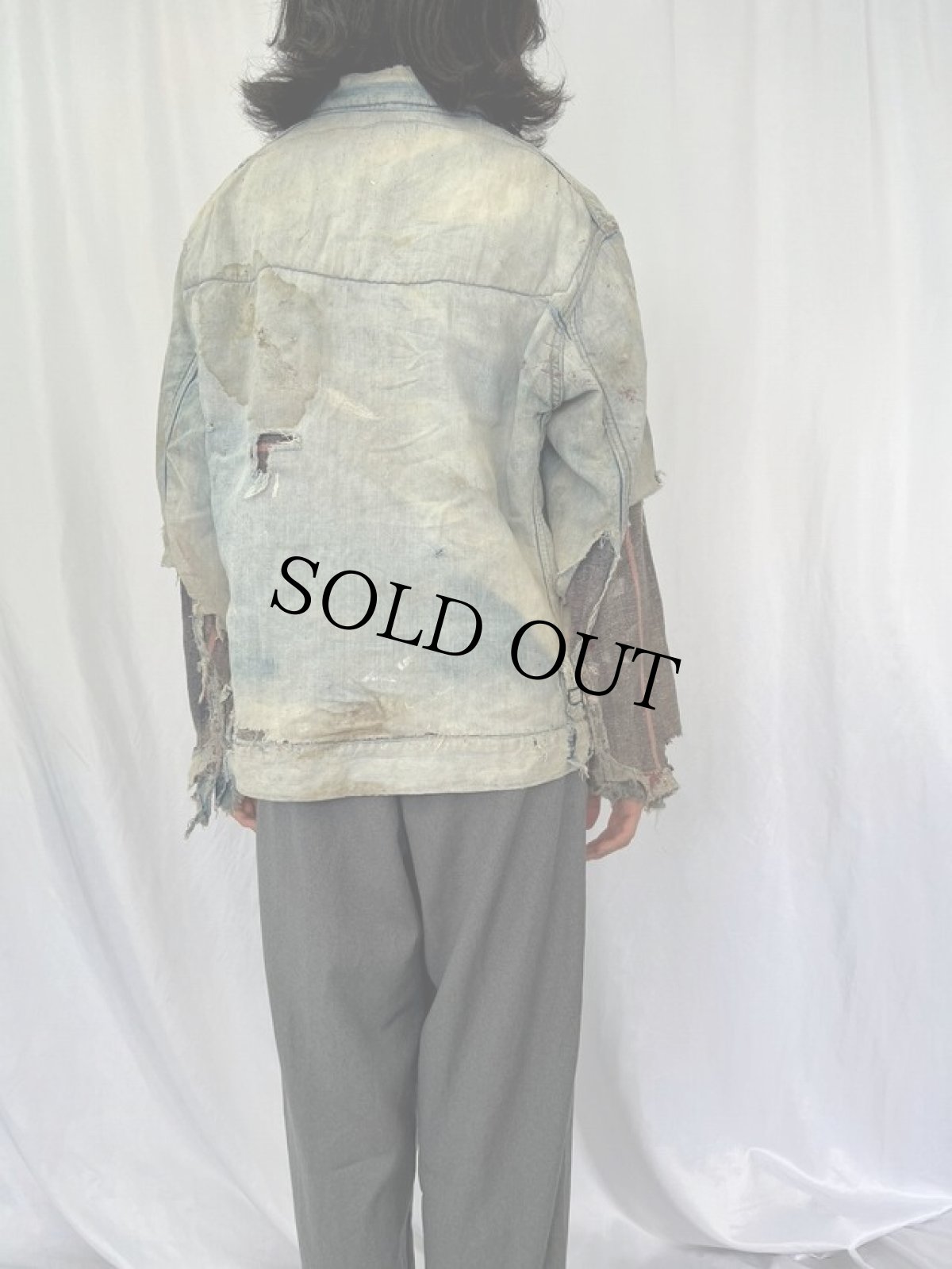 画像4: 60's ブランケットライナー デニムカバーオール (4)