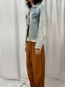 画像3: 80〜90's Levi's 70505-0317 USA製 ブランケットライナー デニムジャケット (3)