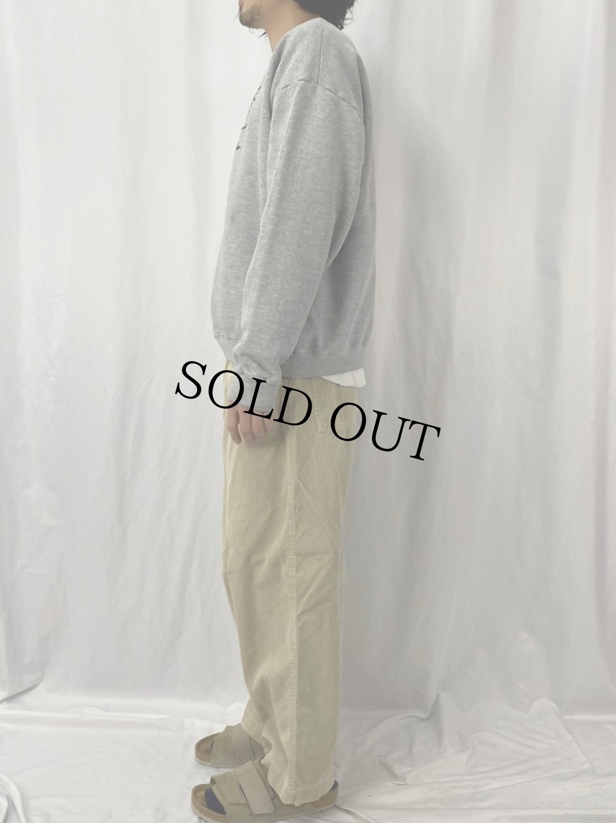 画像3: NO FEAR ブルドッグ刺繍スウェット XL (3)