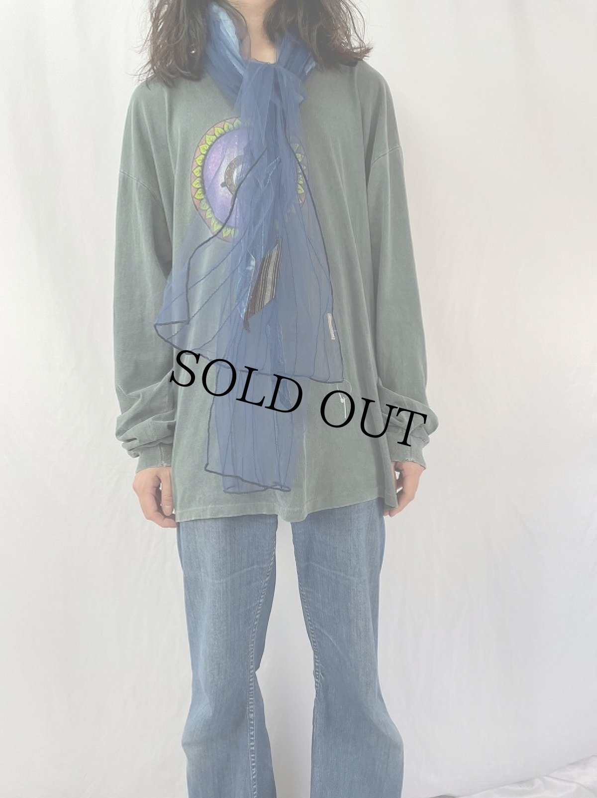 画像2: KAPITAL "アロー" パッチワークデザイン チュールストール (2)