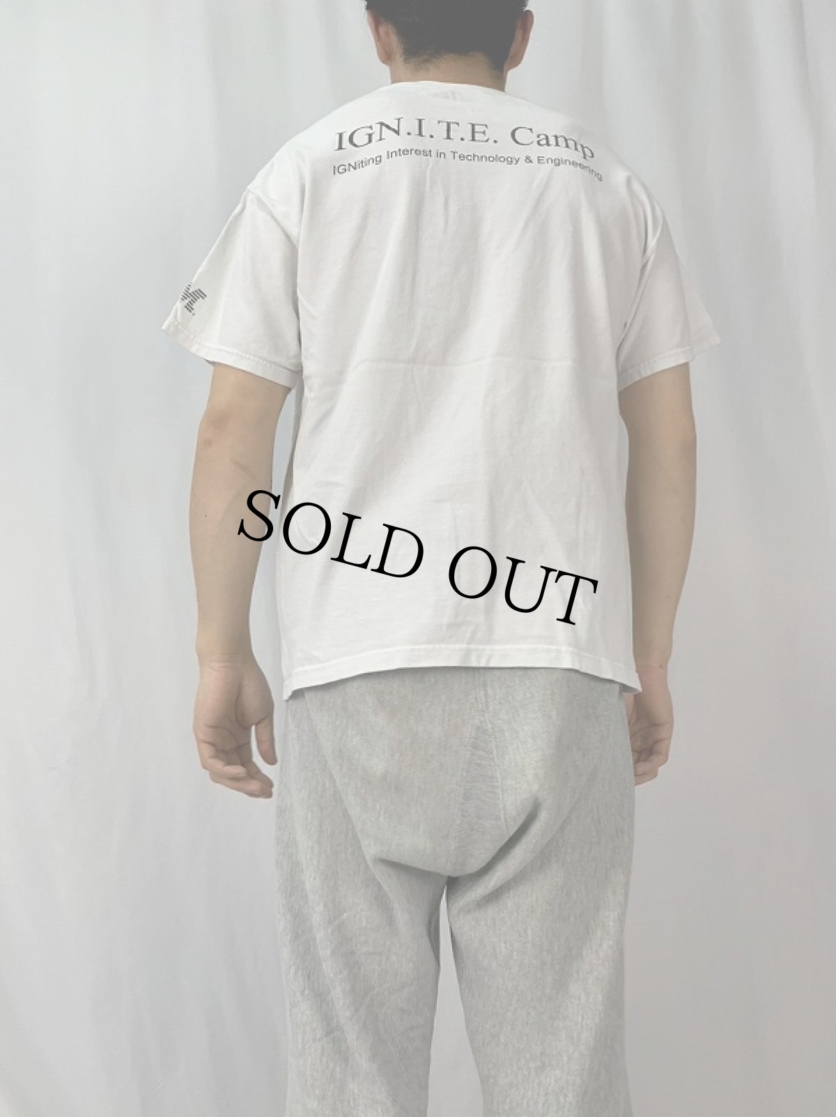 画像4: IBM IT企業プリントTシャツ L (4)