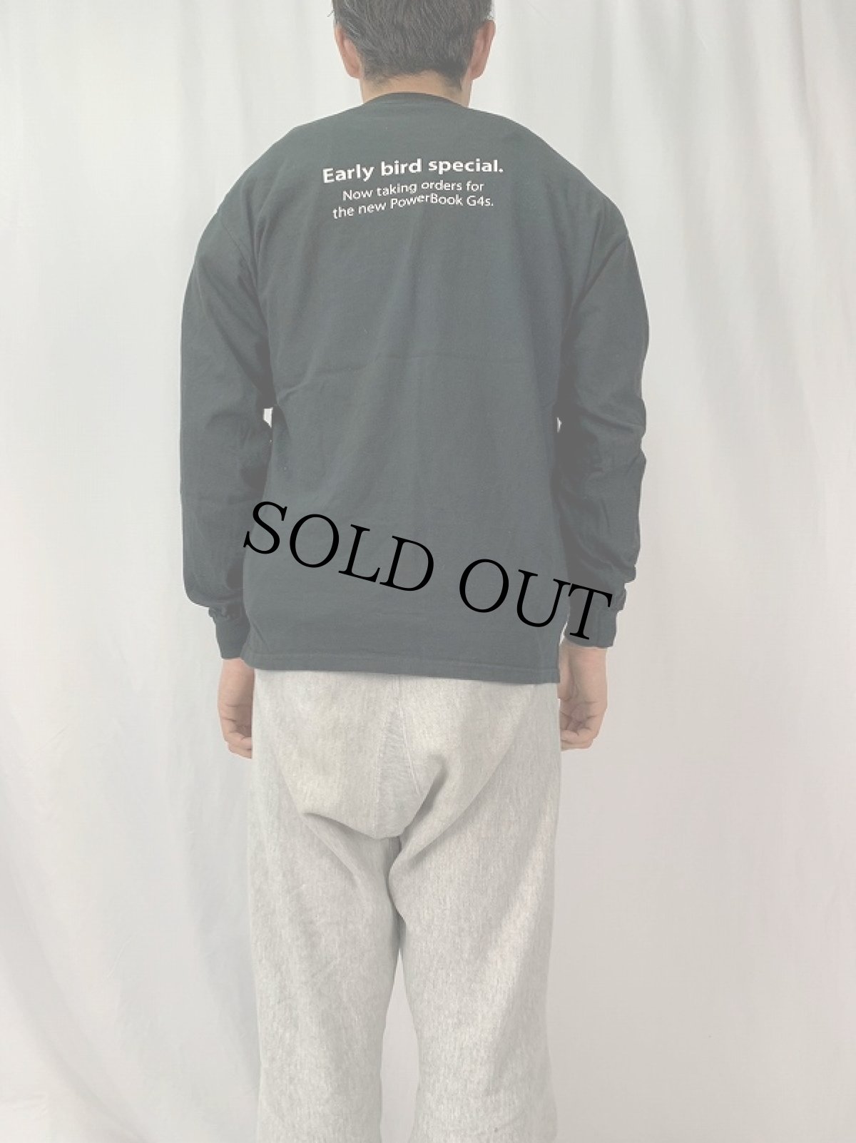 画像4: 2000's Apple "Early bird special." プリントロンT L (4)