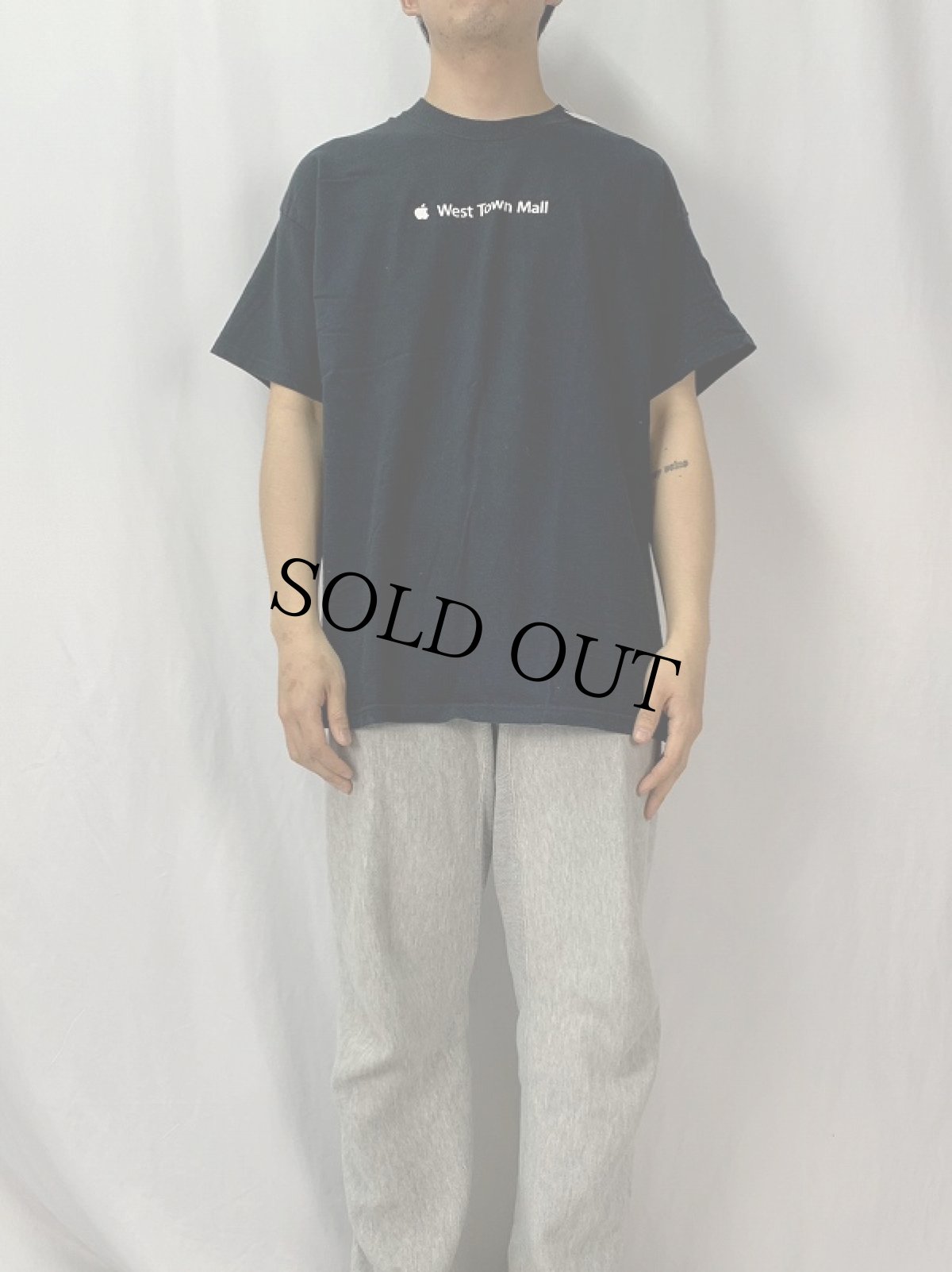 画像2: 2000's Apple "West Town Mall" プリントTシャツ XL (2)