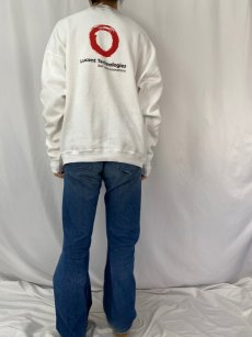 画像4: 90's COLUMBUS WORKS USA製 NPO法人 プリントスウェット XXL (4)