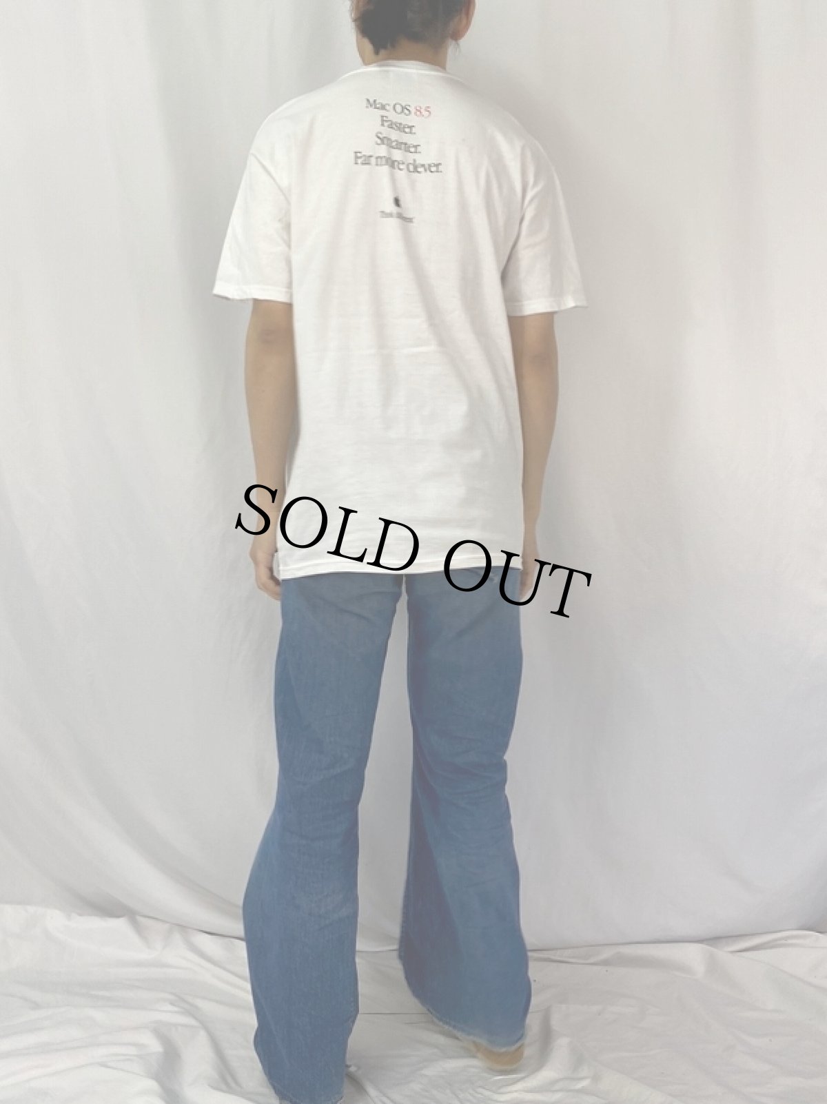 画像4: Apple Mac OS 8.5 "sherlock" プリントTシャツ L (4)