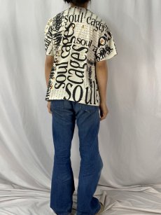 画像4: 90's STING "The Soul Cages" マルチプリント ミュージシャンTシャツ XL (4)