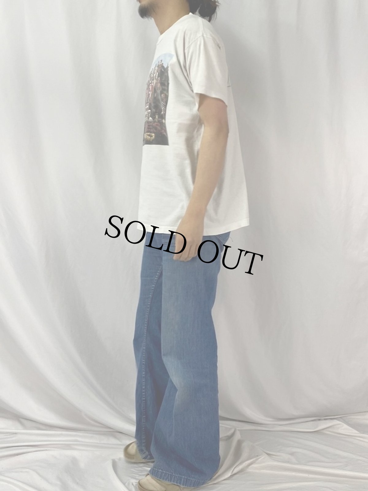 画像3: 90's The Beatles USA製 "Sgt. Pepper's Lonely Hearts Club Band" ロックバンドアルバムTシャツ XL (3)