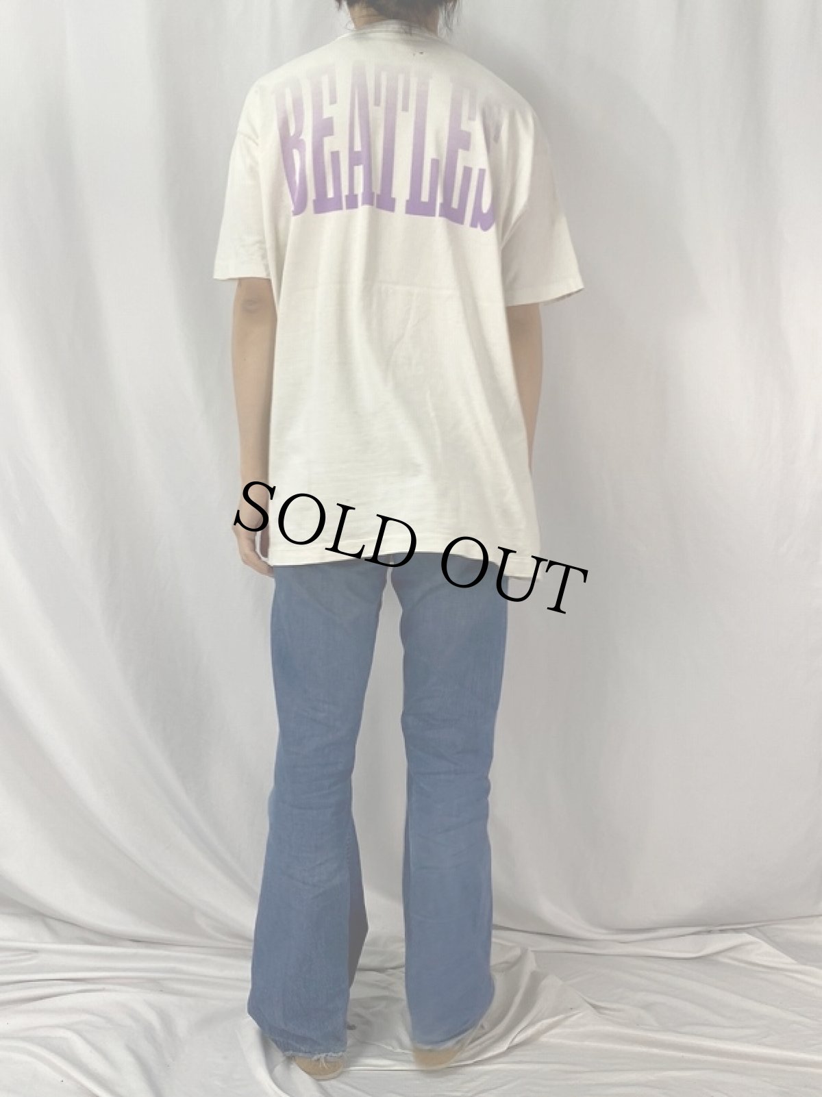 画像4: 90's The Beatles USA製 ロックバンドTシャツ XXL (4)