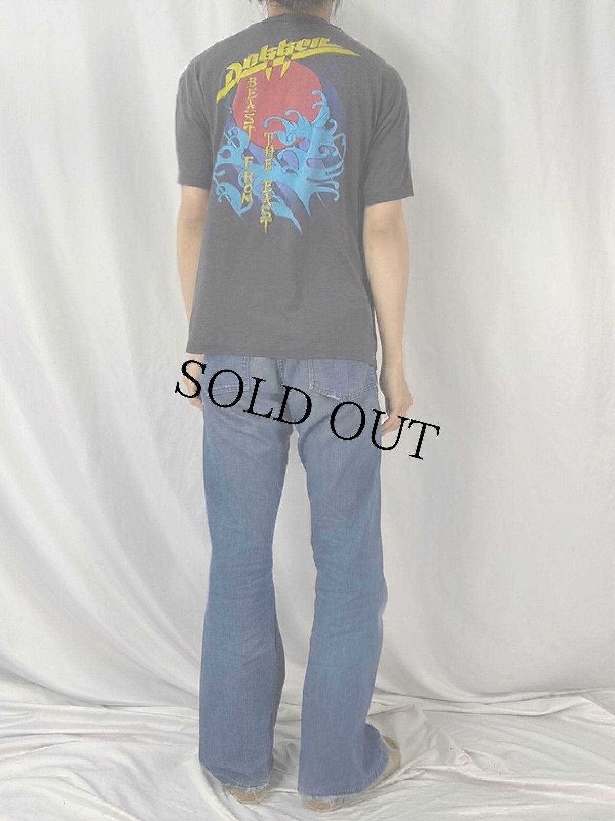 画像5: 80's DOKKEN USA製 "Beast from the East" ヘヴィメタルバンド アルバムTシャツ XL (5)