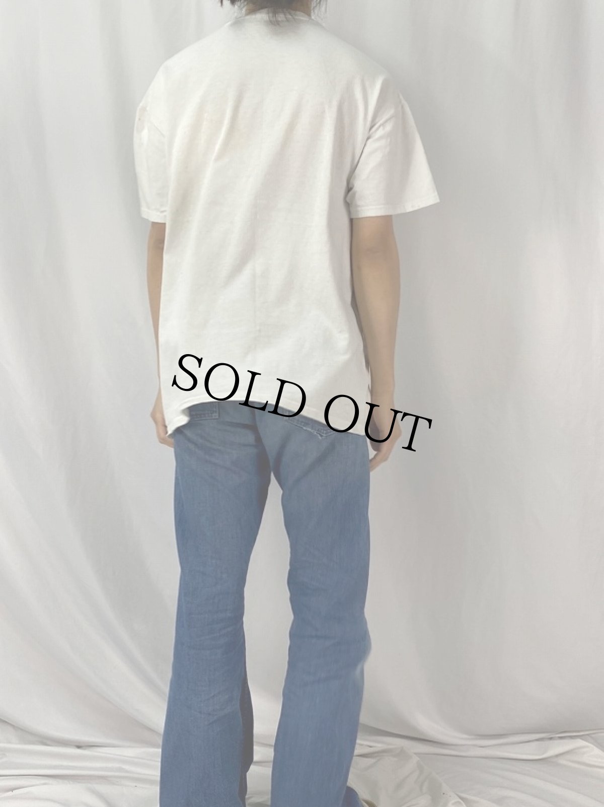 画像4: 90's GRATEFUL DEAD USA製 "SKULL&ROSE" ロックバンドTシャツ XL (4)