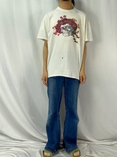 画像2: 90's GRATEFUL DEAD USA製 "SKULL&ROSE" ロックバンドTシャツ XL (2)