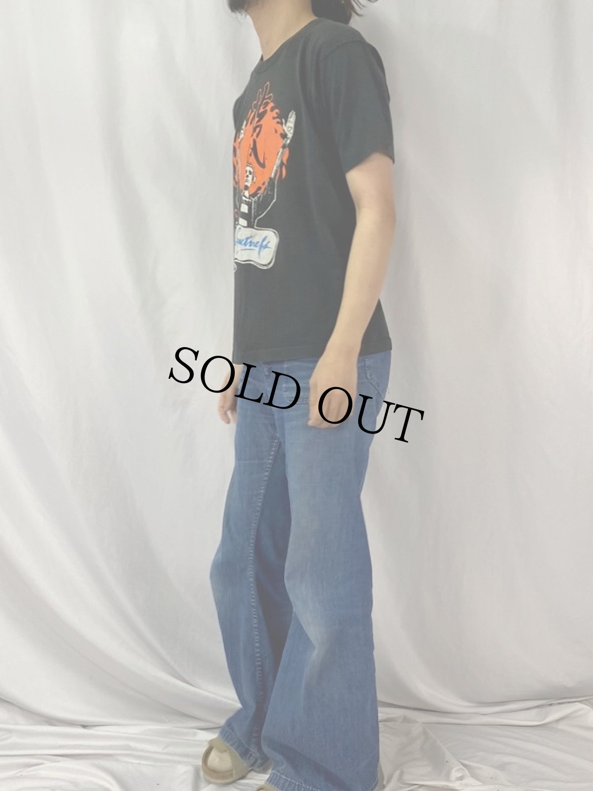 画像3: 90's The Squirrels USA製 パンクバンドツアーTシャツ L (3)