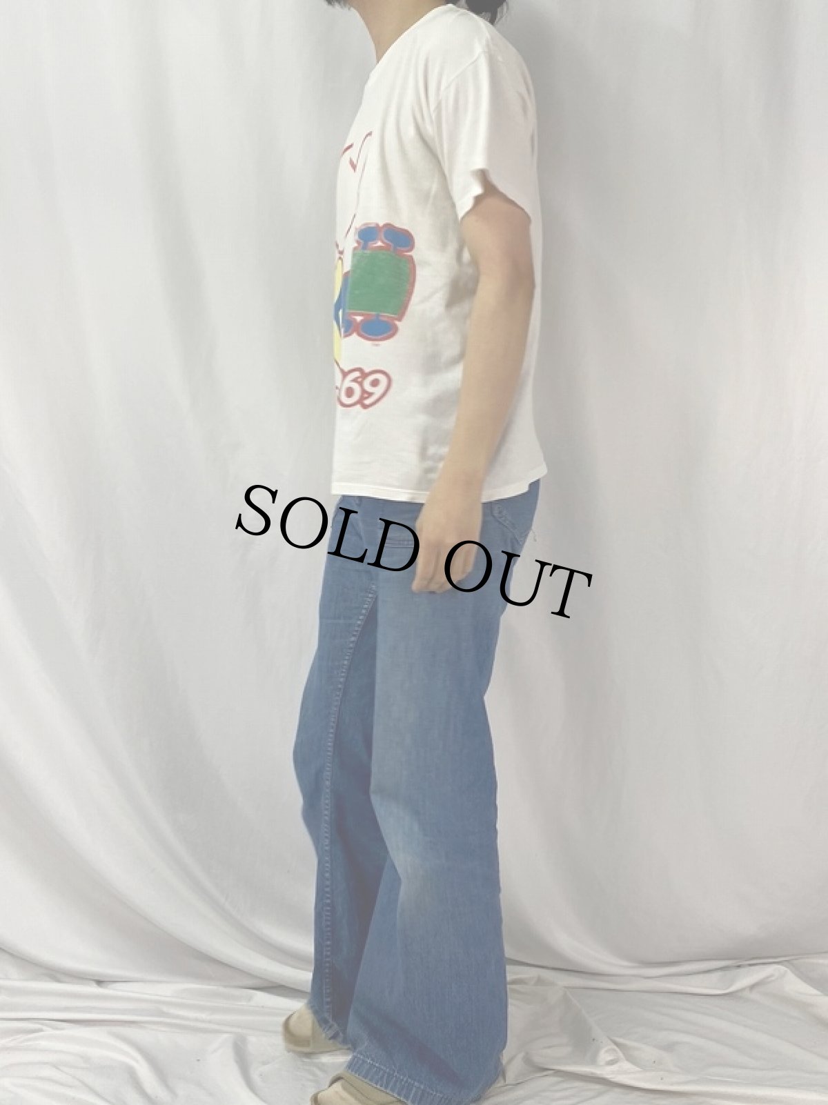 画像3: 90's USA製 "WOODSTOCK 1969" ロックフェスティバルTシャツ L (3)