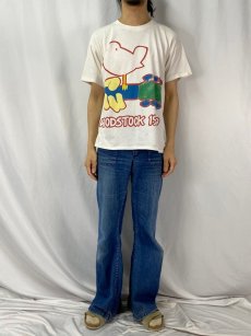 画像2: 90's USA製 "WOODSTOCK 1969" ロックフェスティバルTシャツ L (2)