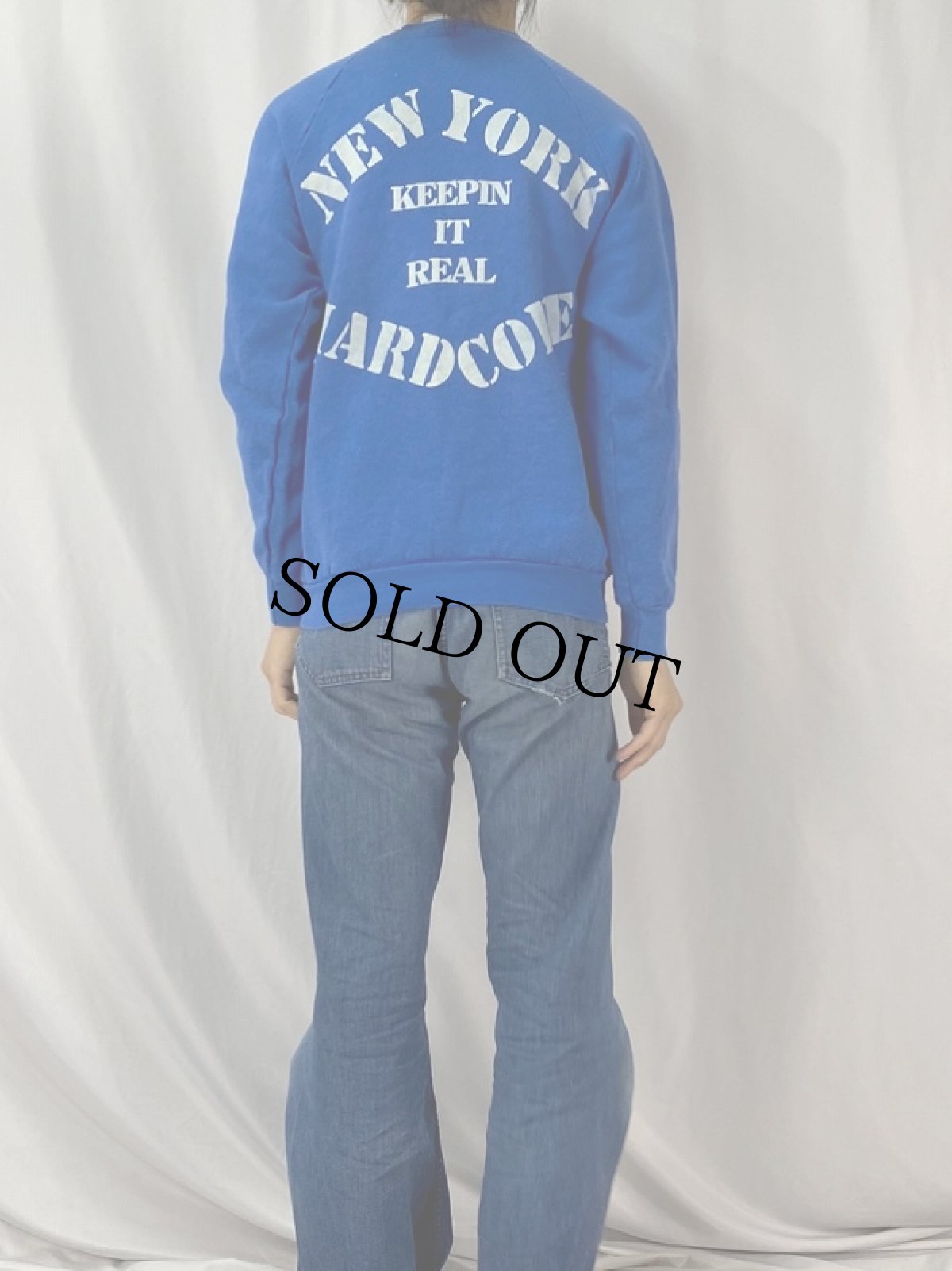 画像4: 90's 25 TALIFE USA製 ハードコアバンドスウェット L (4)