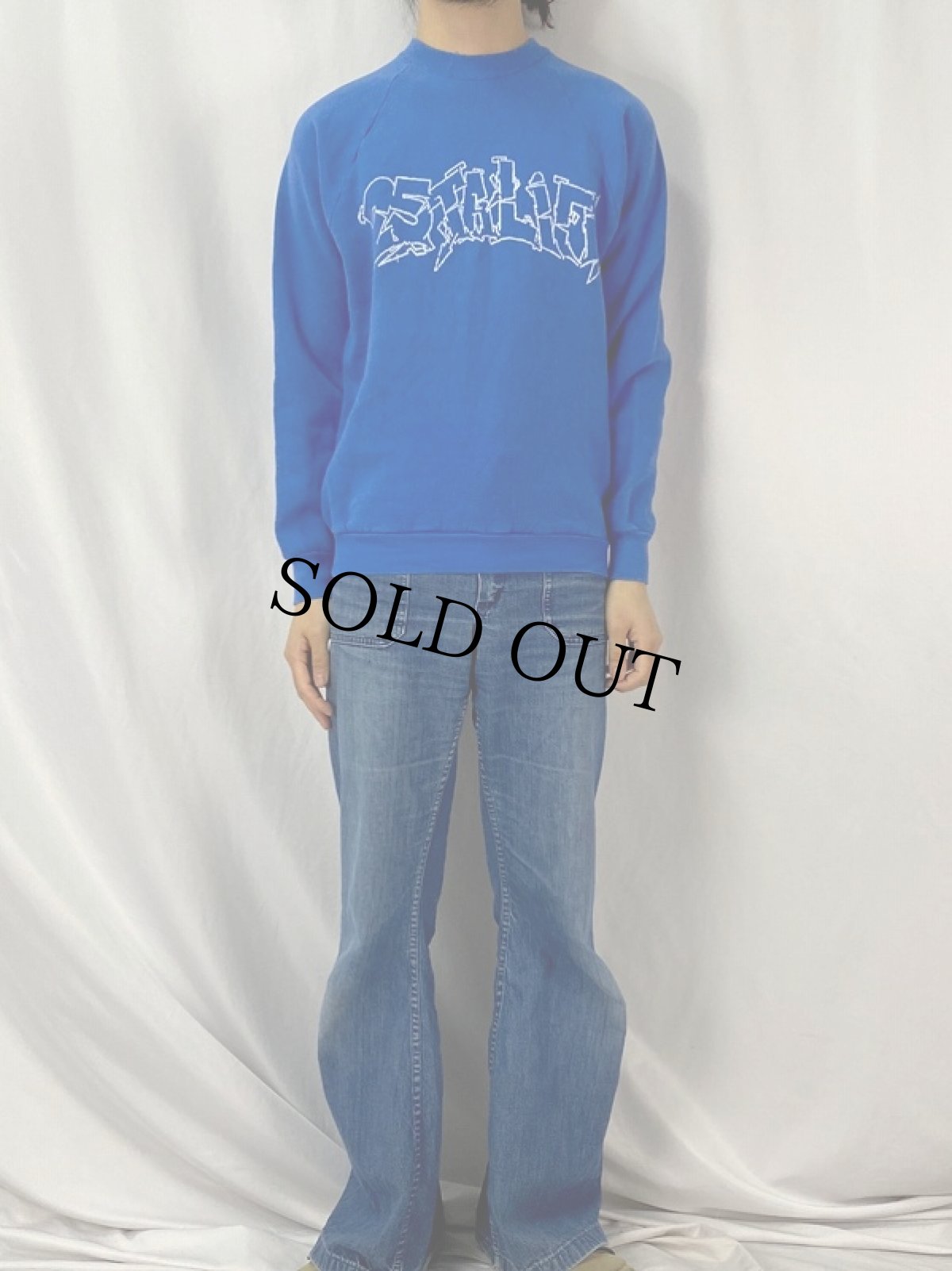 画像2: 90's 25 TALIFE USA製 ハードコアバンドスウェット L (2)