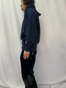 画像3: 90's〜 Champion REVERSE WEAVE "NYAC" ウイングフット スウェットフーディー XL (3)