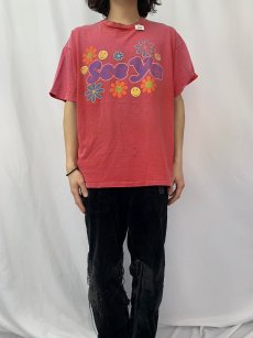 画像2: 90's "See ya" スマイルプリントＴシャツ (2)