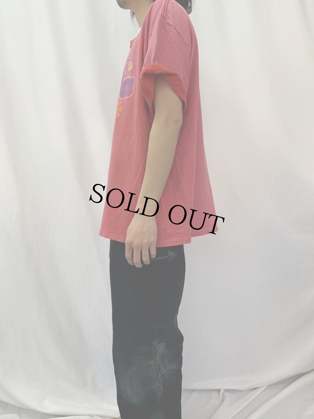 画像3: 90's "See ya" スマイルプリントＴシャツ (3)