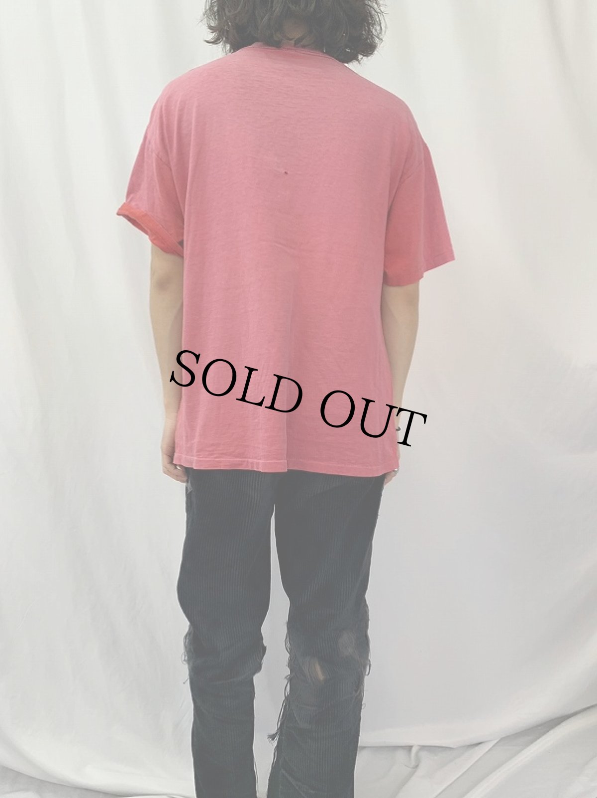 画像4: 90's "See ya" スマイルプリントＴシャツ (4)