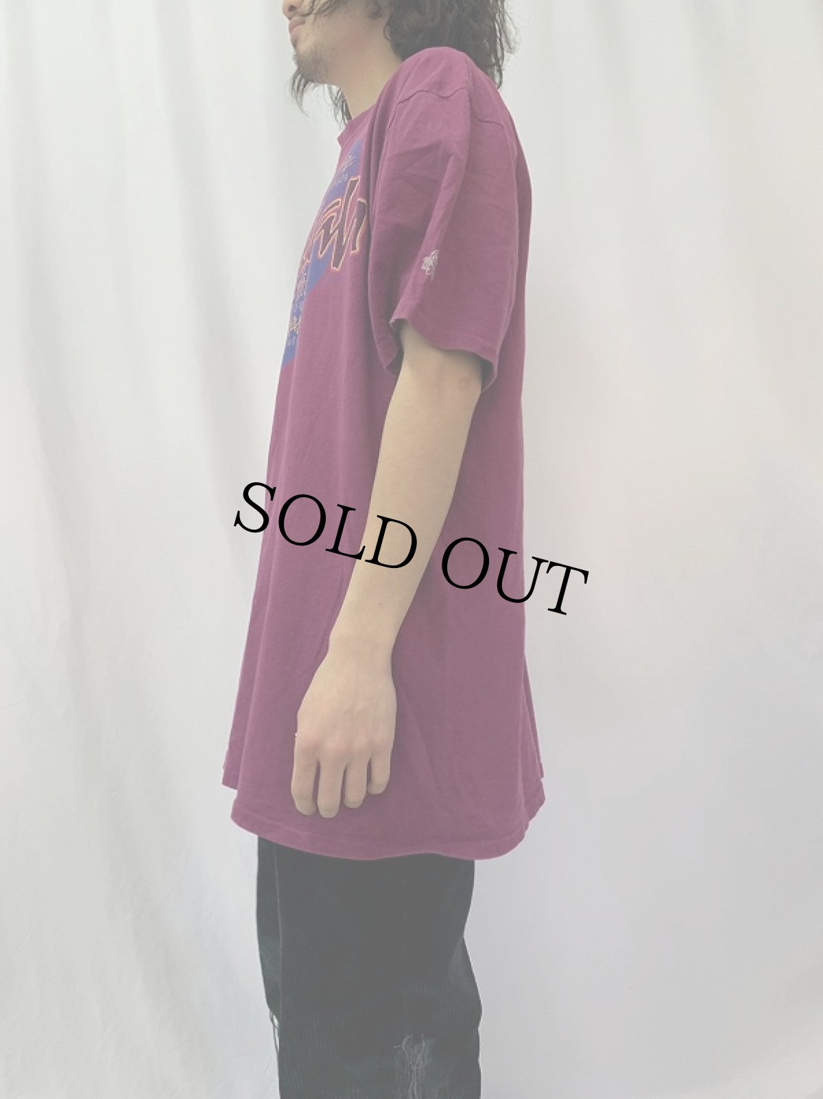 画像3: 90's USA製 "messiah" パロディプリント ジーザスＴシャツ XL (3)