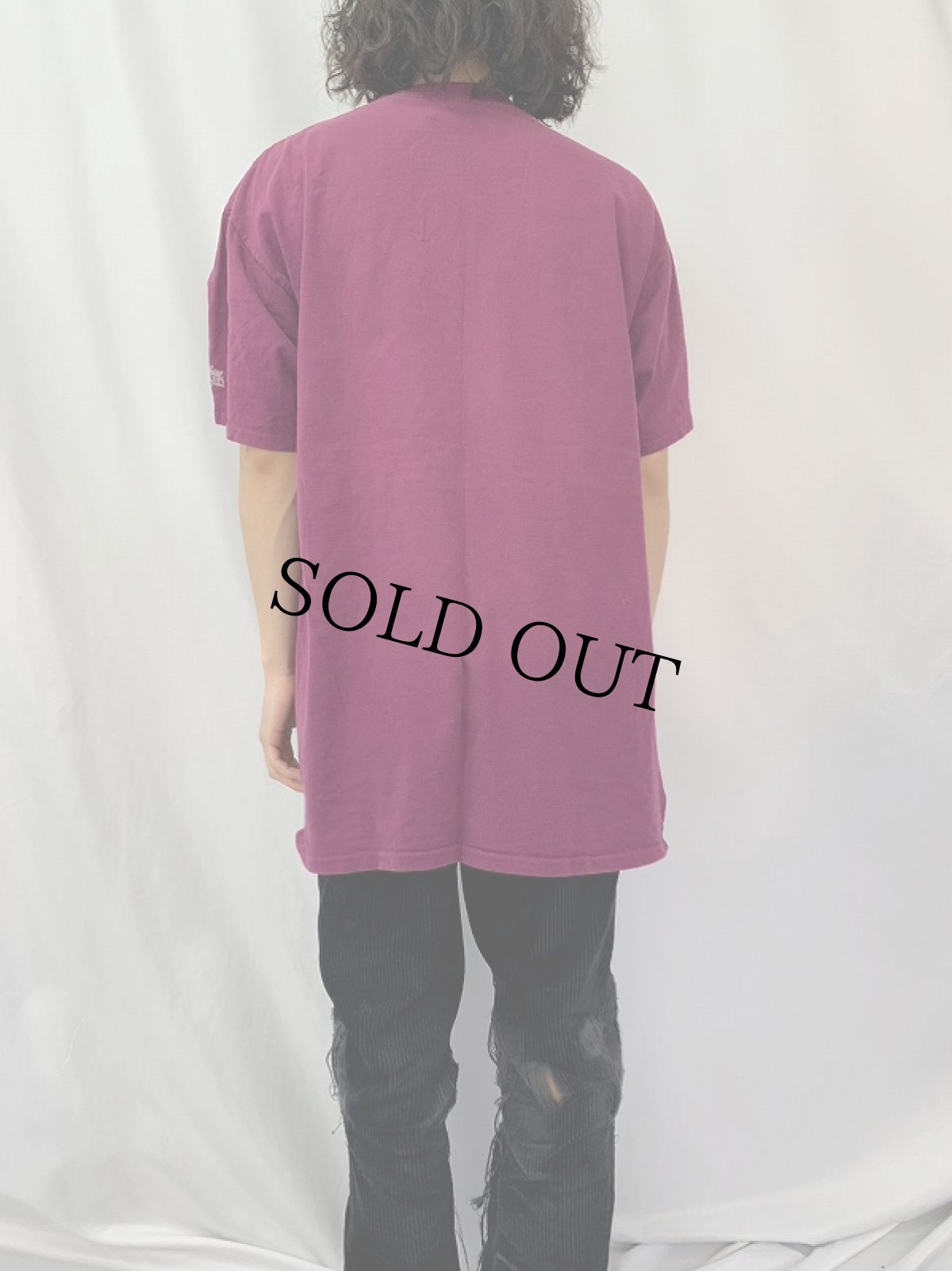 画像4: 90's USA製 "messiah" パロディプリント ジーザスＴシャツ XL (4)