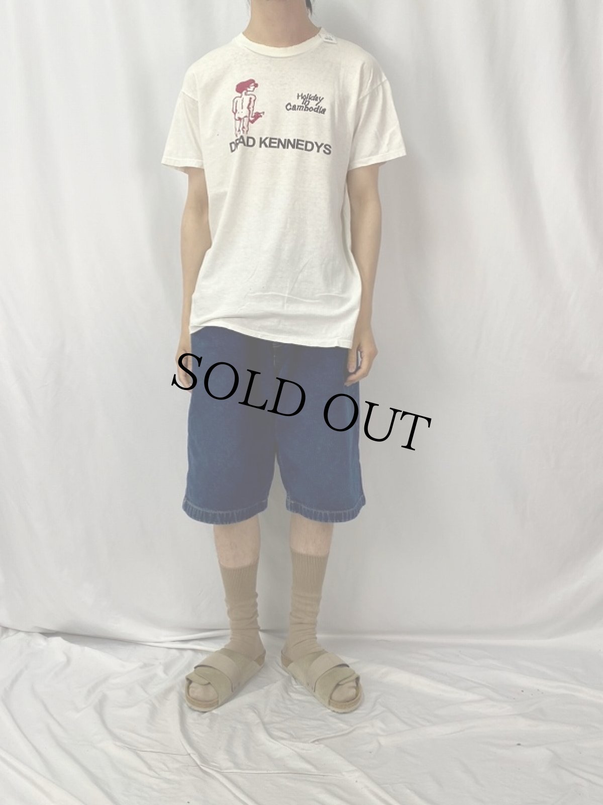 画像2: **【SALE】 80's Dead Kennedys "Holiday in Cambodia" ハードコア・パンクバンドTシャツ (2)