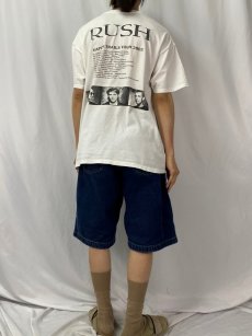 画像4: 2002 RUSH ロックバンドツアーTシャツ XL (4)