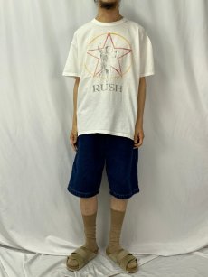 画像2: 2002 RUSH ロックバンドツアーTシャツ XL (2)