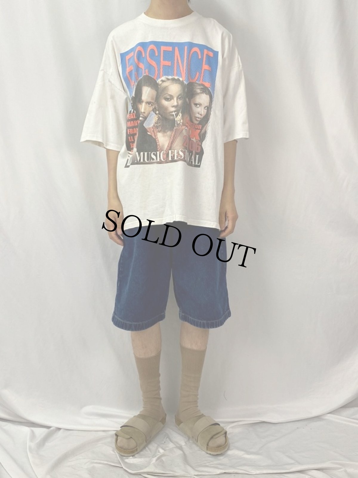 画像2: 2006 ESSENCE Music Festival ブラックミュージックフェスティバルTシャツ 3XL (2)