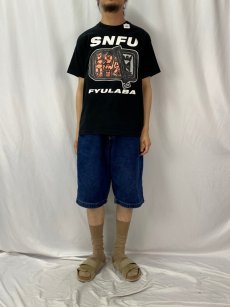 画像2: 90's SNFU CANADA製 "FYULABA" ハードコアパンクバンド アルバムTシャツ L (2)