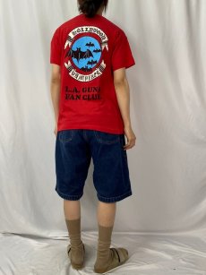 画像4: 【SALE】 80's Hollywood Vampires USA製 "L.A. GUNS FAN CLUB" ロックバンドTシャツ XL (4)