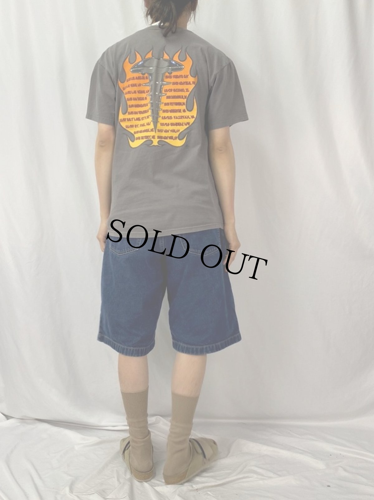 画像4: 2000's THE OFFSPRING USA製 "Conspiracy Of One" バンドツアーTシャツ L (4)