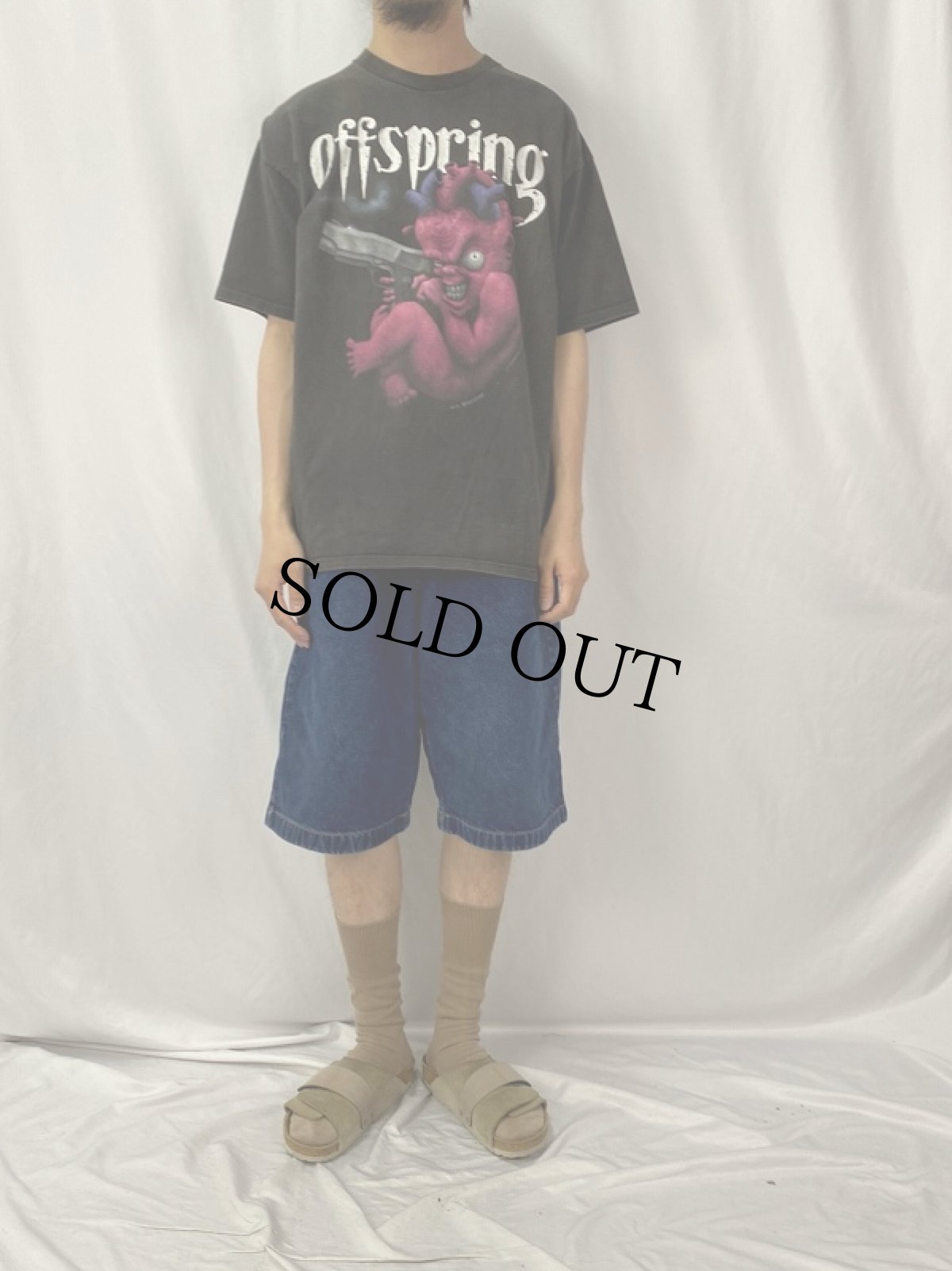 画像2: 90's THE OFFSPRING USA製 "DEVIL BABY" ポップパンクバンドTシャツ XL (2)