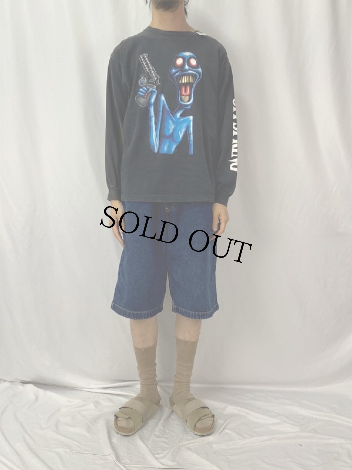 画像2: 90's THE OFFSPRING "SMASH TOUR" ポップパンクバンドツアーロンT (2)